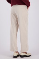 Le dos de Pantalon large en velours côtelé beige de JDY pour Femmes