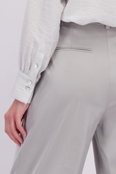 Détail de Pantalon large gris argenté de D'Auvry Studio pour Femmes