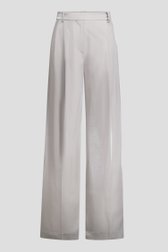 Photo produit 1 de Pantalon large gris argenté de D'Auvry Studio pour Femmes