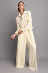 Photo supplémentaire 4 de Pantalon large jaune clair  de D'Auvry pour Femmes