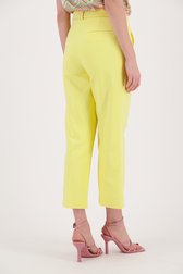 Pantalon large jaune - longueur 7/8  de More & More pour Femmes