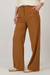 Pantalon large marron clair de Libelle pour Femmes