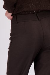 Détail de Pantalon large marron de Geisha pour Femmes