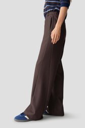 Détail de Pantalon large marron de Opus pour Femmes