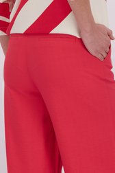 Photo supplémentaire 3 de Pantalon large rouge de Claude Arielle pour Femmes