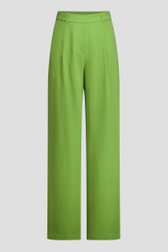 Photo produit 1 de Pantalon large vert à plis de Libelle pour Femmes