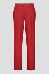 Photo produit 2 de Pantalon long rouge-brun de Claude Arielle pour Femmes