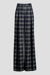 Photo produit 1 de Pantalon multicolore à plis et jambes larges de AC by Annelien Coorevits pour Femmes