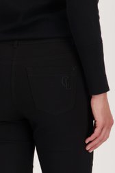 Détail de Pantalon noir en stretch de Claude Arielle pour Femmes