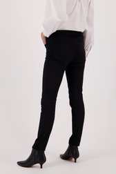 Pantalon noir en stretch Emanuelle de Claude Arielle pour Femmes