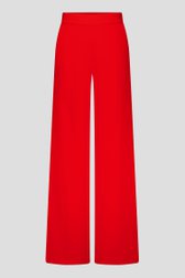 Pantalon rouge à jambes larges de D'Auvry pour Femmes