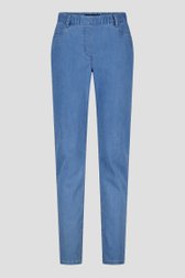 Photo produit 1 de Pantalon stretch bleu avec aspect denim de Claude Arielle pour Femmes