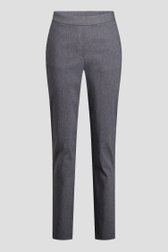 Photo produit 1 de Pantalon stretch gris à taille élastique de Claude Arielle pour Femmes