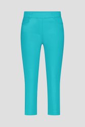 Pantalon turquoise - Longueur 7/8 de Claude Arielle pour Femmes