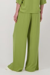 Pantalon vert ample avec taille élastique de Liberty Island pour Femmes