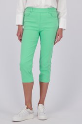 Pantalon vert clair - Longueur 7/8 de Claude Arielle pour Femmes