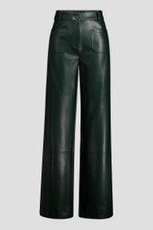 Photo produit 1 de Pantalon vert foncé effet cuir de AC by Annelien Coorevits pour Femmes
