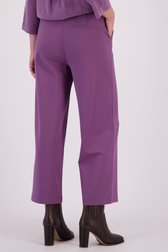 Le dos de Pantalon violet ample – longueur 7/8 de Libelle pour Femmes