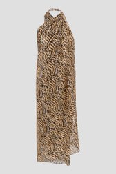 Pareo met animal print van Louise voor Dames