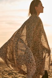 Pareo met animal print van Louise voor Dames