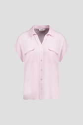 Productfoto 1 van Pastelroze blouse met korte mouwen  door Libelle voor Dames