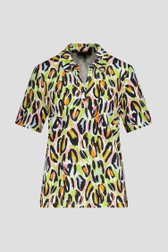 Polo à imprimé coloré de Claude Arielle pour Femmes