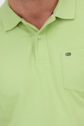 Polo à manches courtes vert clair de Dansaert Blue pour Hommes