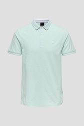 Photo produit 1 de Polo à vert menthe manches courtes de Only & Sons pour Hommes