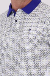 Polo avec imprimé à carreaux de Dansaert Blue pour Hommes