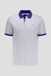 Polo avec imprimé à carreaux de Dansaert Blue pour Hommes