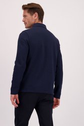 Le dos de Polo beige clair à manches longues de Dansaert Blue pour Hommes