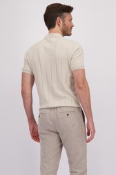 Le dos de Polo beige clair  de Upper East pour Hommes