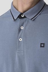 Détail de Polo bleu à manches courtes de Only & Sons pour Hommes