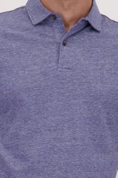 Polo bleu chiné de Upper East pour Hommes