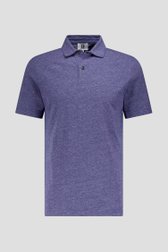 Photo produit 1 de Polo bleu chiné de Upper East pour Hommes