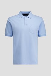 Photo produit 1 de Polo bleu clair à manches courtes de Dansaert Blue pour Hommes