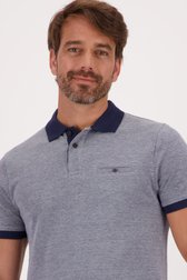 Polo bleu de Dansaert Blue pour Hommes