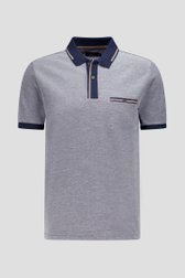 Photo produit 1 de Polo bleu mêlé de Dansaert Blue pour Hommes