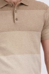 Détail de Polo brun à effet dégradé de Upper East pour Hommes