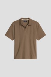 Photo produit 1 de Polo brun en coton de Marc O'Polo pour Hommes