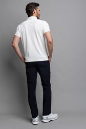 Le dos de Polo de golf blanc à manches courtes de Dansaert Golf Club pour Hommes