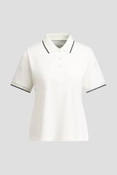 Photo produit 1 de Polo de golf blanc à manches courtes de Dansaert Golf Club pour Femmes