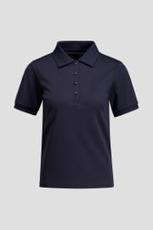 Photo produit 1 de Polo de golf bleu foncé à manches courtes de Dansaert Golf Club pour Femmes