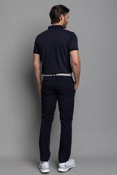 Le dos de Polo de golf bleu foncé à manches courtes de Dansaert Golf Club pour Hommes