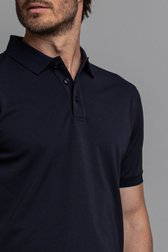 Détail de Polo de golf bleu foncé à manches courtes de Dansaert Golf Club pour Hommes