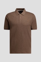 Photo produit 1 de Polo en maille brun de Upper East pour Hommes