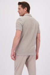 Le dos de Polo marron à manches courtes de Dansaert Blue pour Hommes