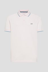 Photo produit 1 de Polo rose avec accent bleu de Sun68 pour Hommes