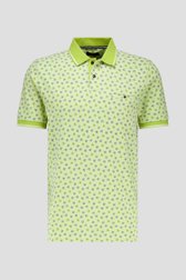 Polo vert à imprimé bleu de Dansaert Blue pour Hommes