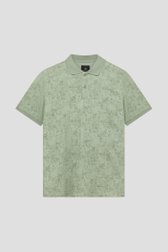 Photo produit 1 de Polo vert clair à imprimé graphique de Bluefields pour Hommes